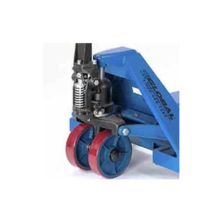 Global Industrial Replacement 7 Polyurethane Steer Wheel 168089